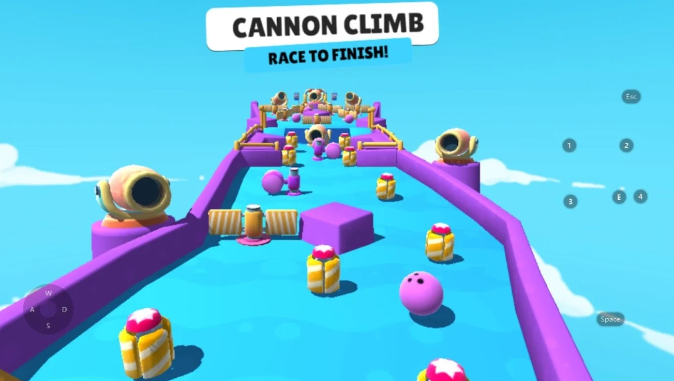 Cannon climb