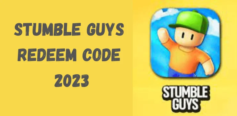 Stumble Guys Redeem Code September 2023